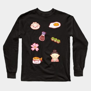 The Sushi Menu Long Sleeve T-Shirt